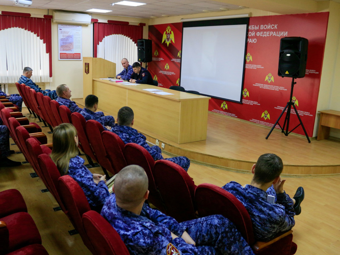 В Управлении Росгвардии по Ставропольскому краю прошла техническая конференция 