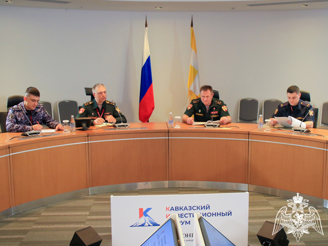 Росгвардейцы обеспечили безопасность проведения Кавказского инвестиционного форума