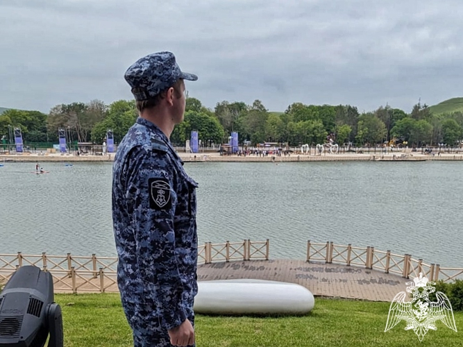  В Кисловодске росгвардейцы обеспечили безопасность городского мероприятия
