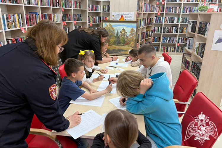 В Ставрополе офицер Росгвардии провела тематическое мероприятие, посвященное Дню зарождения российской государственности