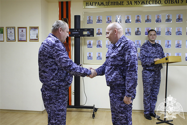 В Ставрополе прошла торжественная церемония награждения сотрудников и военнослужащих Росгвардии