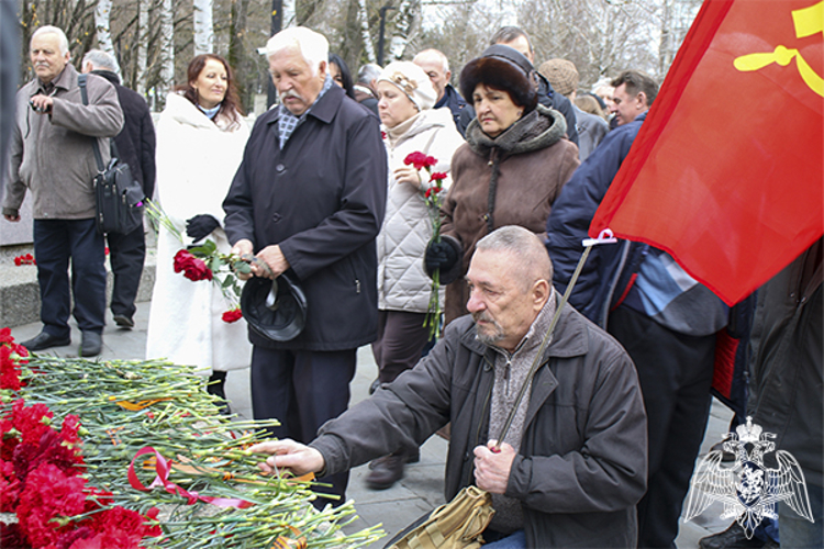 В Ставрополе офицеры Росгвардии почтили память земляков, погибших при исполнении воинского и служебного долга