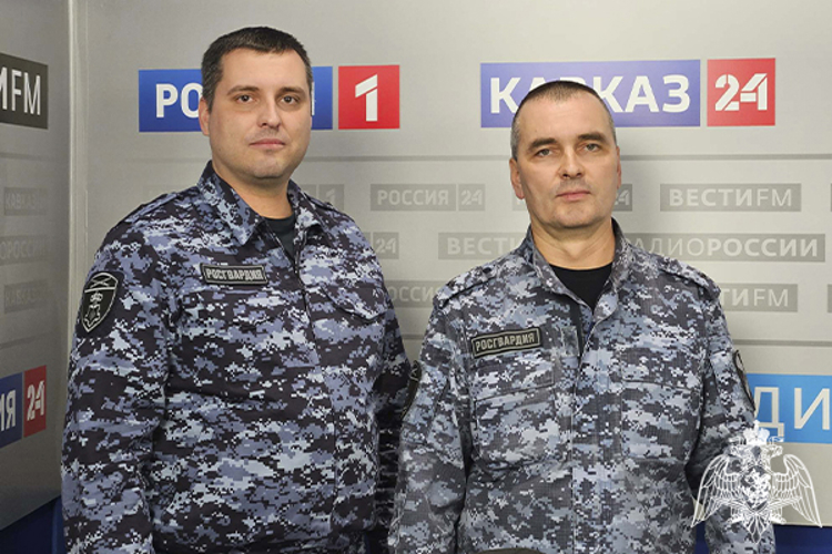 Офицеры Росгвардии выступили в эфире регионального радио на Ставрополье