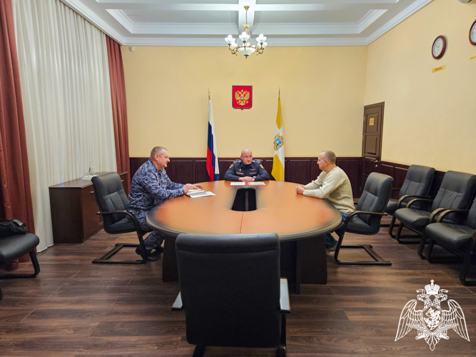 В Ставрополе состоялся личный прием граждан руководителем территориального органа Росгвардии
