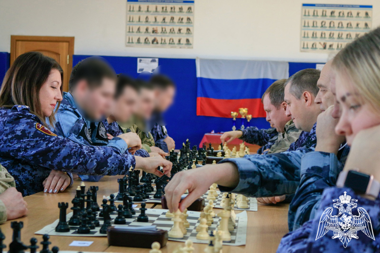 На Ставрополье прошел чемпионат территориального органа Росгвардии по шахматам