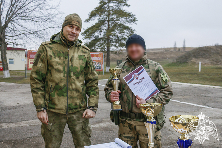 На Ставрополье определились лучшие стрелки  среди росгвардейцев