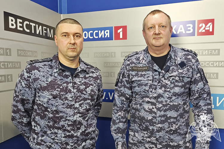 На радио ГТРК «Ставрополье» состоялась прямая линия, посвященная 10-летию Росгвардии