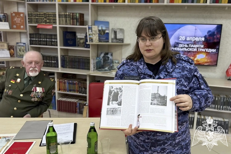 Представители Росгвардии провели круглый стол  в преддверии 40-летия чернобыльской трагедии