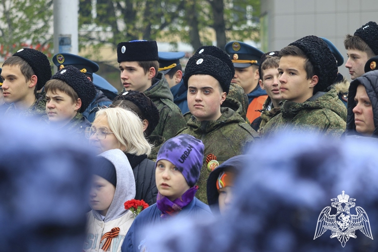 Сотрудники и военнослужащие Росгвардии почтили память жертв аварии на Чернобыльской АЭС