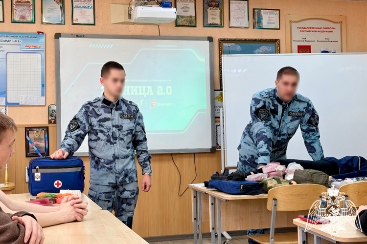 На Ставрополье росгвардейцы готовят школьников к региональному этапу «Зарницы 2.0»