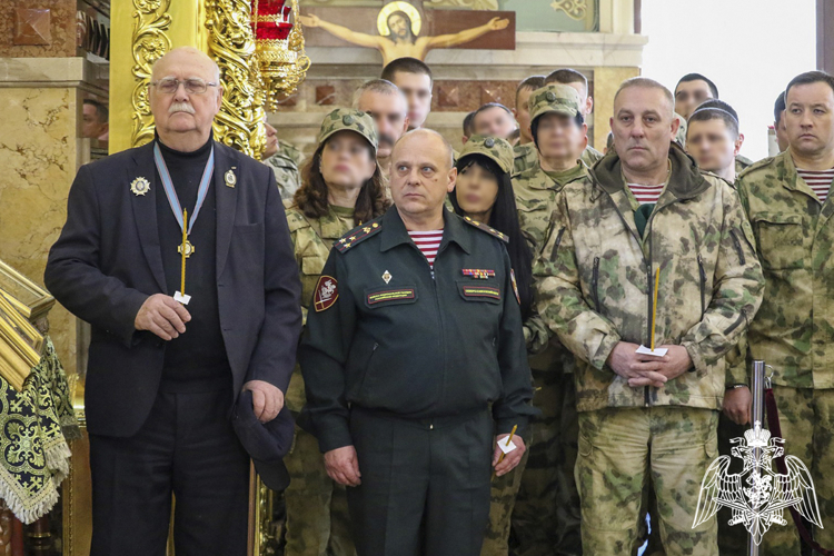 Великопостное молитвенное стояние за воинов Росгвардии прошло на Ставрополье