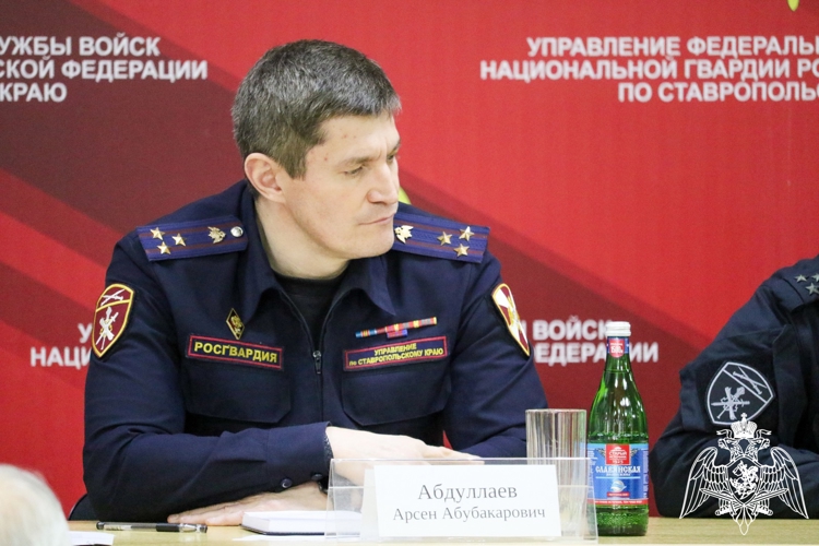 В Управлении Росгвардии по Ставропольскому краю состоялось рабочее совещание по вопросам антитеррористической защищенности охраняемых объектов
