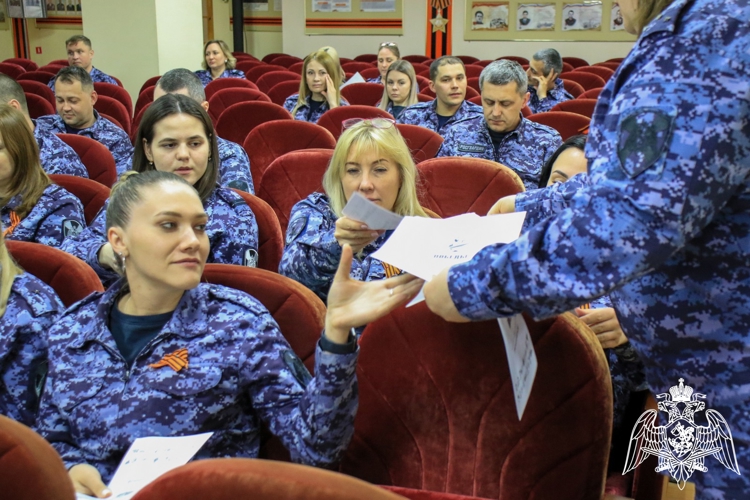 Росгвардейцы приняли участие в «Диктанте Победы» на Ставрополье