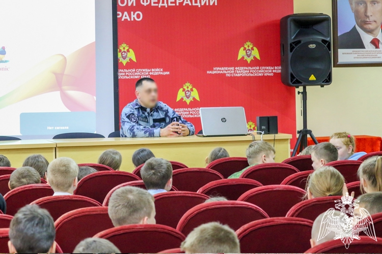 На Ставрополье росгвардейцы продолжают цикл мероприятий, посвященных 10-летнему юбилею ведомства