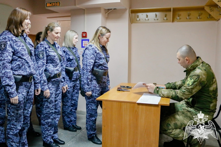 В подразделениях Управления Росгвардии по Ставропольскому краю завершилась контрольная проверка за зимний период подготовки
