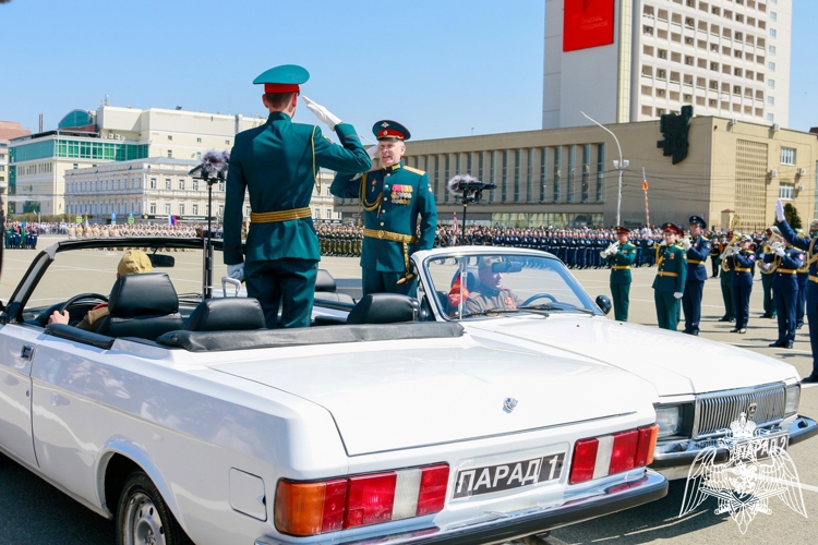 На Ставрополье руководитель краевого Управления Росгвардии принял участие в торжествах в честь 81-й годовщины Великой Победы