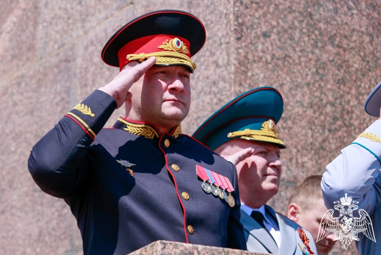 На Ставрополье руководитель краевого Управления Росгвардии принял участие в торжествах в честь 81-й годовщины Великой Победы
