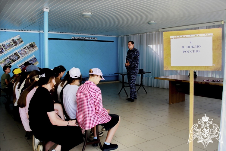 Росгвардейцы провели тематический квест для детей на Ставрополье