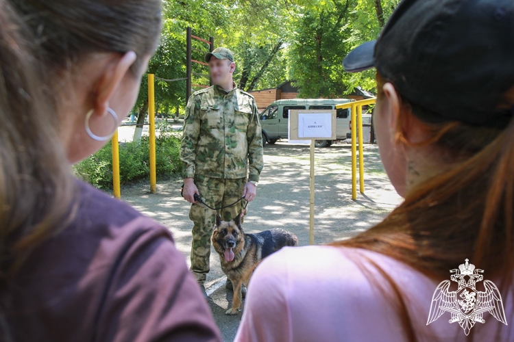 Росгвардейцы провели тематический квест для детей на Ставрополье