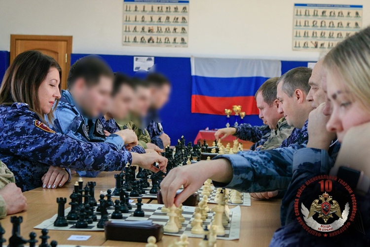На Ставрополье прошел чемпионат территориального органа Росгвардии по шахматам