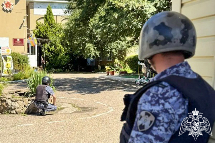 На Ставрополье росгвардейцы приняли участие во всероссийских антитеррористических учениях 