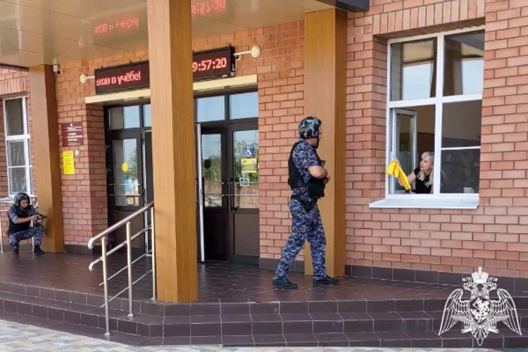 На Ставрополье росгвардейцы приняли участие во всероссийских антитеррористических учениях 