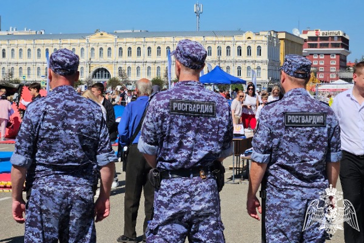 Росгвардейцы обеспечили безопасность во время празднования Дня города и Дня Ставропольского края