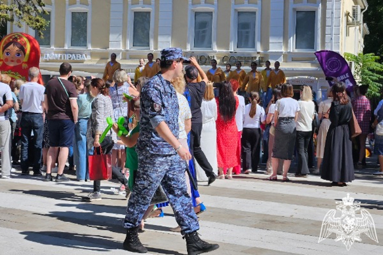 Росгвардейцы обеспечили безопасность во время празднования Дня города и Дня Ставропольского края