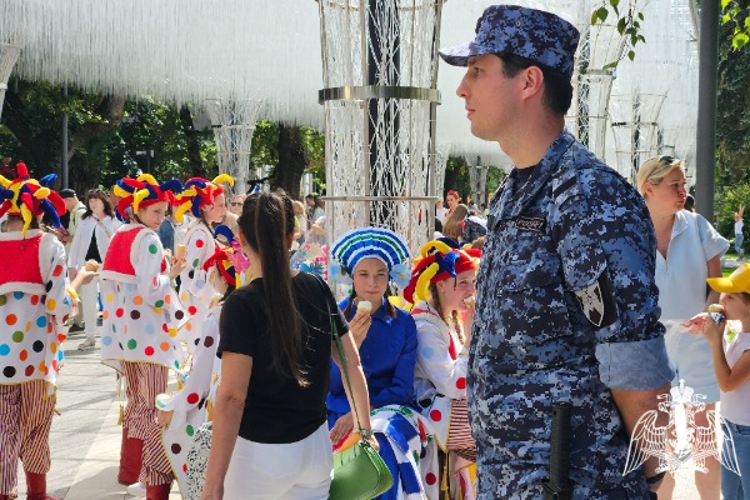 Росгвардейцы обеспечили безопасность во время празднования Дня города и Дня Ставропольского края