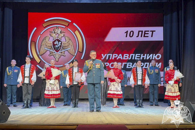   В Ставрополе состоялось торжественное мероприятие, посвящённое 10-летию со дня образования территориального органа Росгвардии
