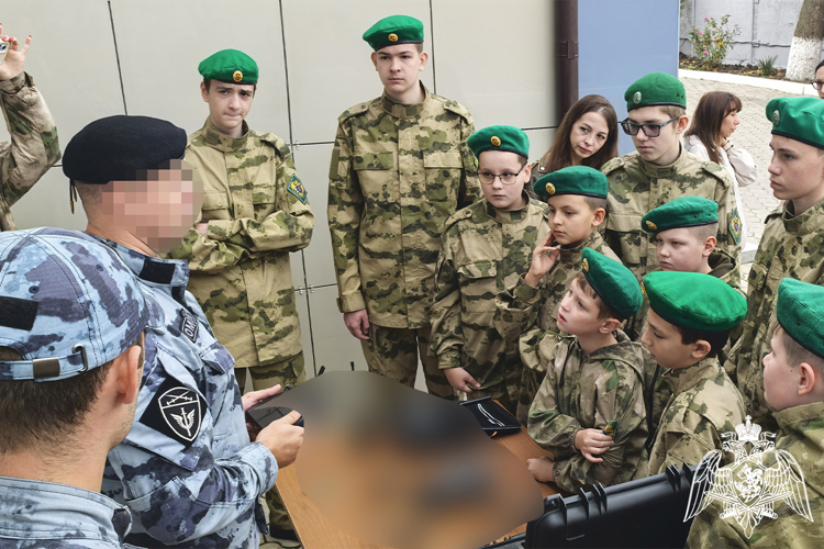 На Ставрополье росгвардейцы провели мероприятия ко Дню ОМОН
