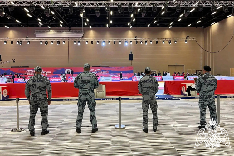 На Ставрополье росгвардейцы обеспечили безопасность чемпионата России по дзюдо