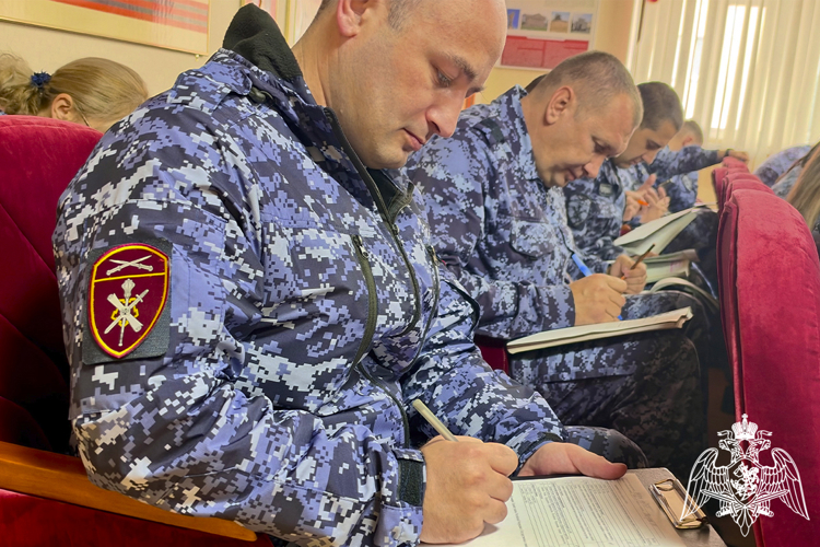 В Управлении Росгвардии по Ставропольскому краю завершился первый этап итоговой проверки  за 2026 год