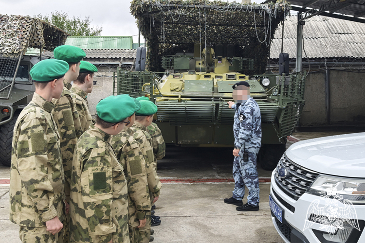 На Ставрополье росгвардейцы провели мероприятия ко Дню ОМОН